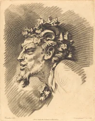 Kopf eines Fauns