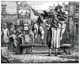 Jahrmarktparade, 1885