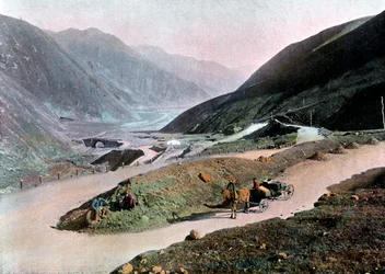 Georgische Heerstraße, ca. 1890