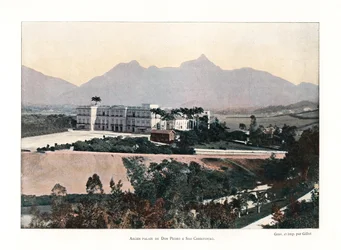 Palast von Don Pedro, Brasilien, 19. Jahrhundert
