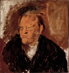 Porträt des Dichters Giuseppe Ungaretti (1888-1970)