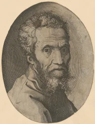 Porträt von Michelangelo