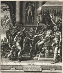 Die Verleumdung des Apelles, 1560