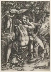 Venus und Adonis, ca. 1570