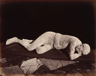 Menschlicher Abdruck, Pompeji