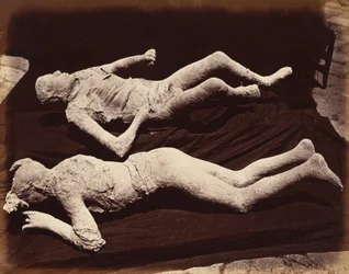 Menschliche Abdrücke, Pompeji