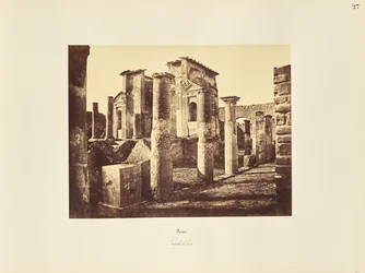 Pompeji. Tempel der Isis.