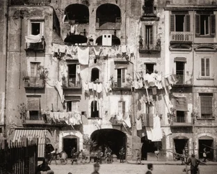 Straßenszene, Neapel, Italien