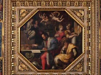 Cosimo studiert die Einnahme von Siena