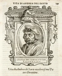 Milan, Biblioteca Braidense, Vite de piv excellent, Giorgio Vasari 1568, Andrea del Sarto