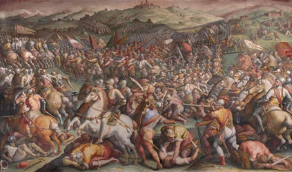 Die Schlacht von Marciano in Val di Chiana, 1570-1571