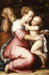 Die Heilige Familie, 16. Jahrhundert