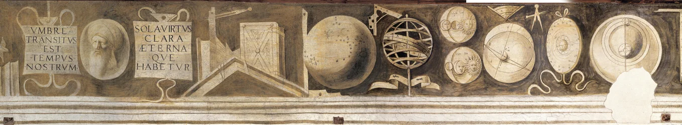 Artes Mechanicae. Fries in der Casa Pellizzari