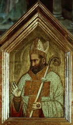 Heiliger aus dem St. Reparata Polyptychon (mittleres rechtes Panel) (Detail)