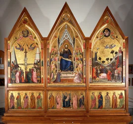 Das Stefaneschi-Triptychon (Vorderseite, um 1320)