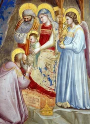 Die Anbetung der Könige (Detail)