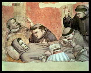 Der Tod des Hl. Franziskus (Detail)