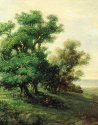Landschaft (Detail)