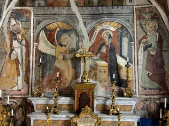 Die Fresken in der Kapelle der Annonciade, Tende um 1470