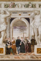 Einladung zum Tanz, Haupthalle, um 1570