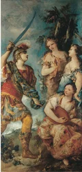 Rinaldo und die Nymphen
