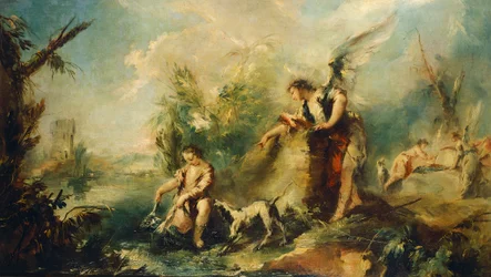 Tobias und der Fisch (Detail)