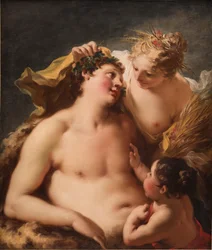 Ceres, Bacchus und Amor