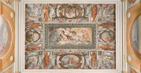 Sonnenwagen von Apollo gefahren, Apollo-Loggia, ca. 1560