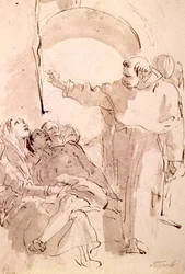 Das Wunder des Heiligen Antonius von Padua, ca. 1760