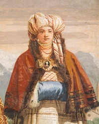 Winterspaziergang (Detail)