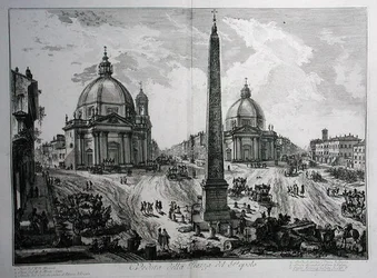 Piazza del Popolo, aus 