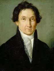 Selbstporträt von Giovanni Battista Borghesi (1790-1846)