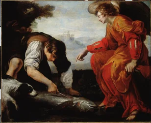 Tobias trifft den Erzengel Raphael