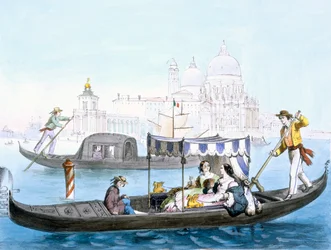 Venezianische Gondel