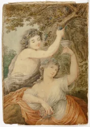 Bacchus und Jungfrau