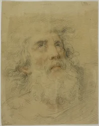 Kopf von König Lear
