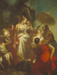 Die Auffindung des Mose, 1730er Jahre