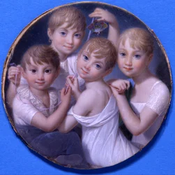 Porträt der Kinder von Gian Giacomo Trivulzio