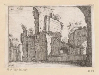 Reste der Caracalla-Thermen in Rom