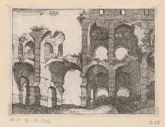 Überreste des Kolosseums in Rom