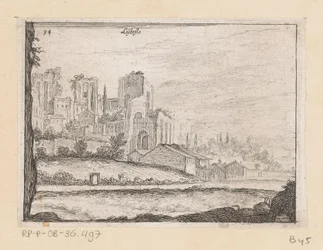 Ruinen des Palazzo Maggiore in Rom