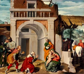 Anbetung der Könige, von Giovanni Battista Moroni