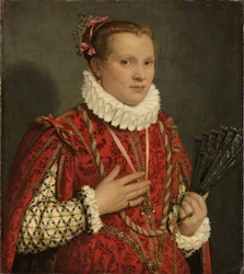 Porträt einer jungen Frau