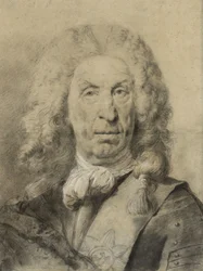 Porträt von Marschall von der Schulenburg, um 1735