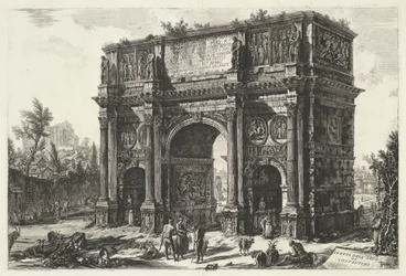 Konstantinsbogen in Rom