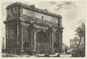 Bogen des Septimius Severus in Rom