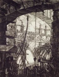 Carceri IV, 1760 (Radierung)