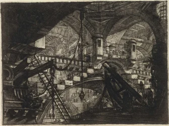Aus der Serie Die imaginären Gefängnisse (Le Carceri d