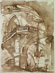 Römisches Gefängnis, ca. 1744-45
