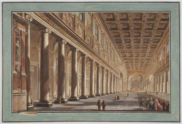 Innenraum von Santa Maria Maggiore, Rom